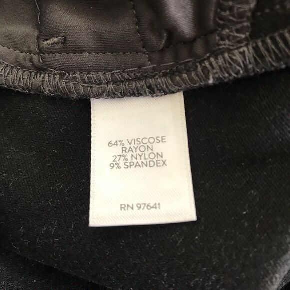 J. Jill Ponte‎ Slim Leg Pants Womens Medium Petite Heather Grey Pull On Stretch - Picture 8 of 9